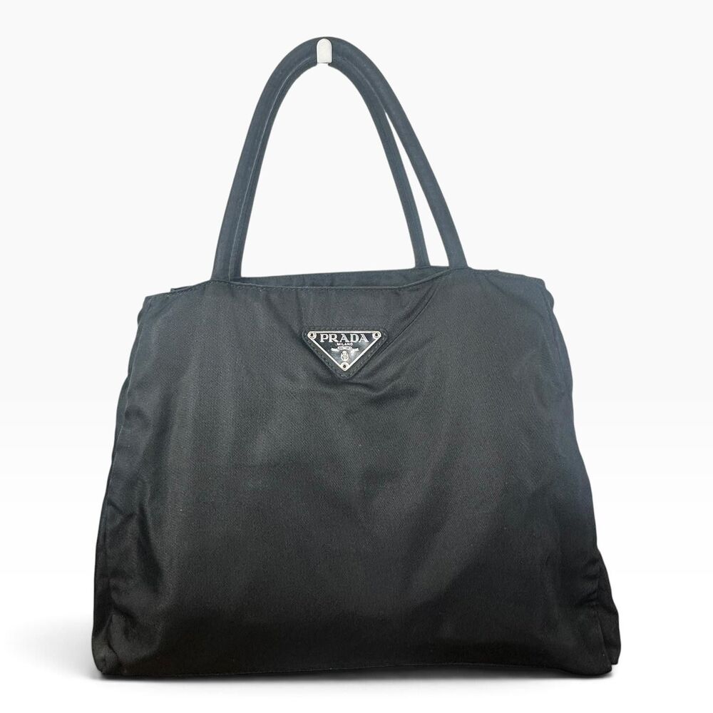 Prada Black Nylon Shoulder Bag